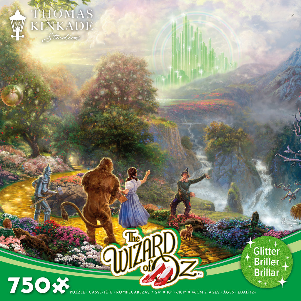 GUCCIのパズル Thomas Kinkaid WB- Dorothy Discovers the Emerald City- 750