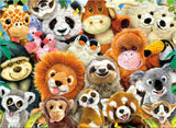 Kids 100 Piece Puzzle - Plushie Parade - 100 Piece Puzzle