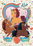 Afro Unicorn - Collage - 100 Piece Puzzle