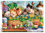 Kittens in a Basket- 300 Piece Puzzle