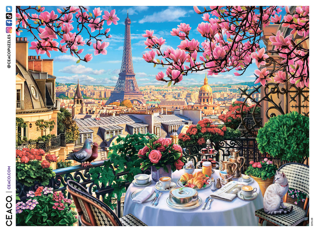 Brunch in Paris - 300 Piece Puzzle – Ceaco.com