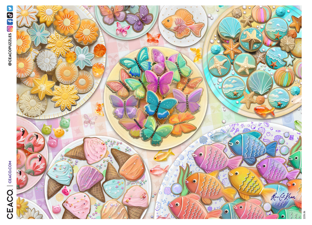 Tagliapasta creative cookies puzzle - Animali, Attrezzatura, Party Tagliapasta creative cookies puzzle - Animali, Attrezzatura, Party