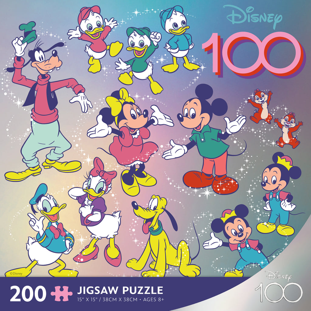 Disney Puzzle Set - Disney Storybook 4 Pack