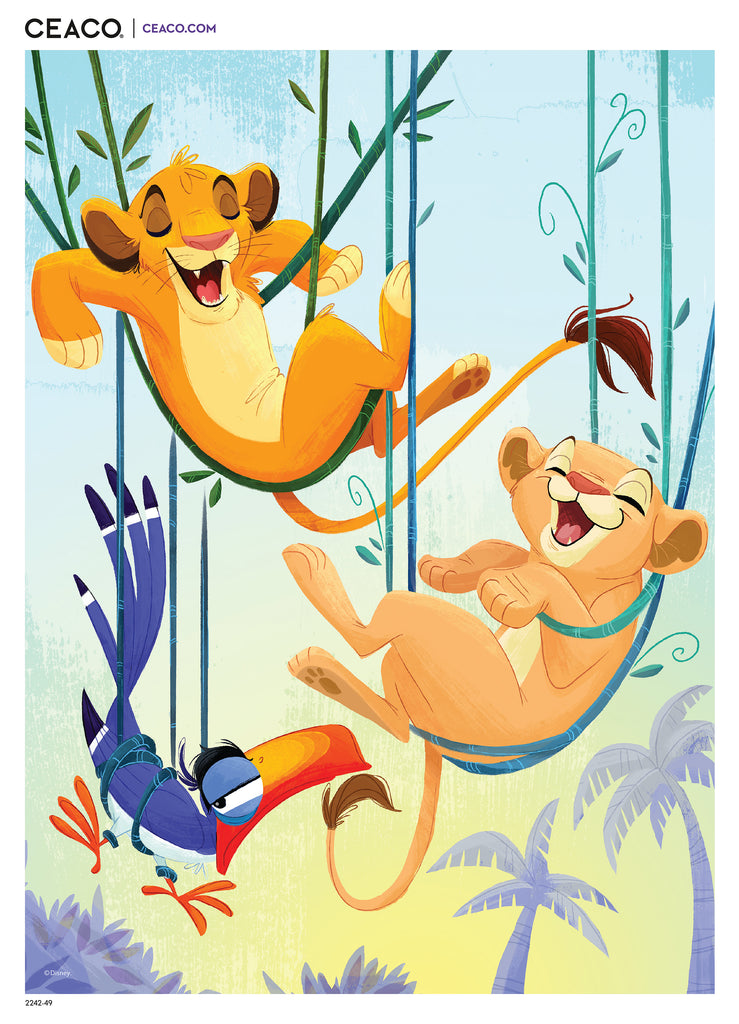 Trefl King Of The Jungle 200 Piece Puzzle - Colorful Animal Puzzle For Kids Age 7+, 48x34 Cm