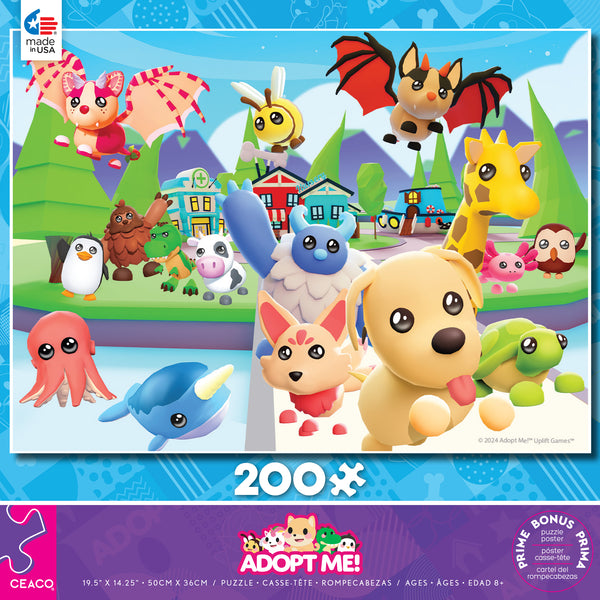Adopt Me -200 Piece Puzzle