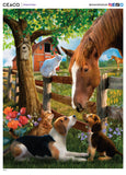 Horses - Making Friends - 500 Piece Puzzle