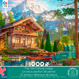 Rustic Lodge - The Old Fishing Lodge - 1000 Piece Puzzle