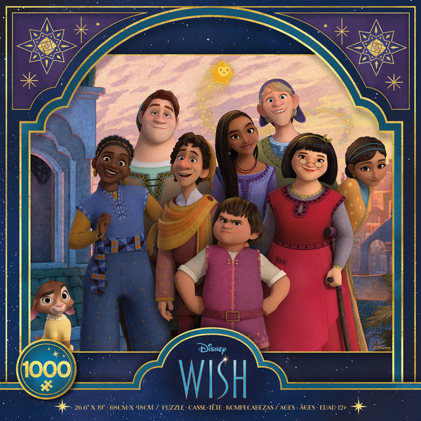Disney Fine Art - Wish - Valentino and Friends - 1000 Piece Puzzle