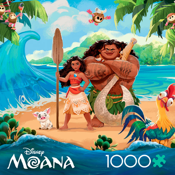 Disney - Moana and Maui Scenic - 1000 Piece Puzzle