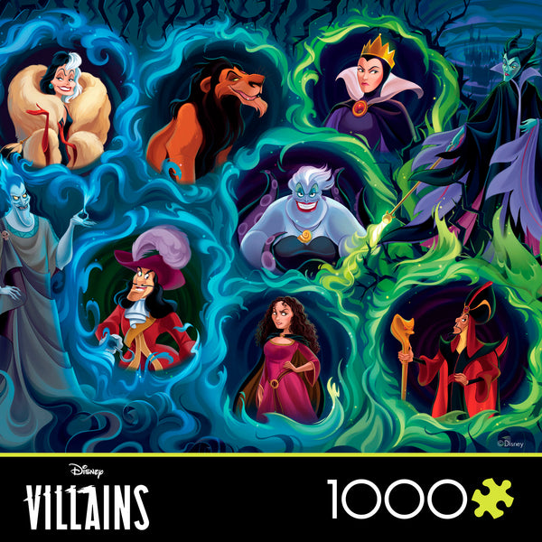 Disney - Villains - 1000 Piece Puzzle