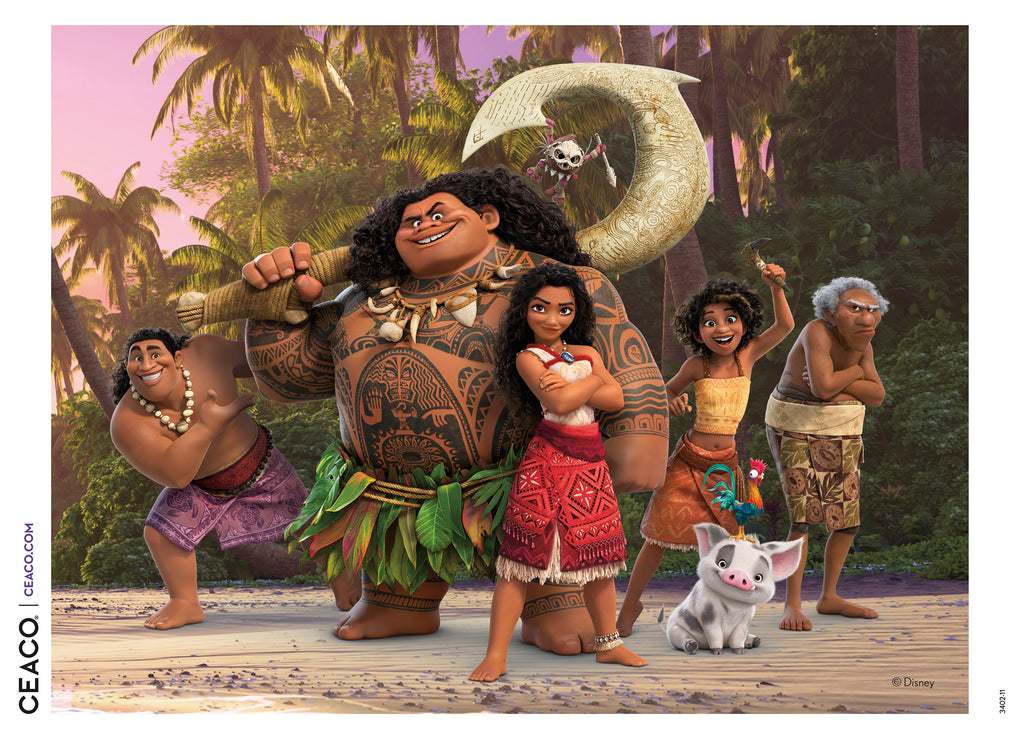 Moana 2 - Moana and Family- 1500 Piece Puzzle – Ceaco.com