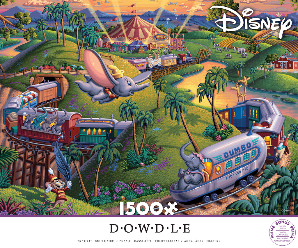 Disney Dowdle - Disney's Dumbo the Flying Elephant- 1500 Piece