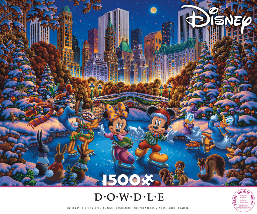 Disney Dowdle - Mickey and His Friends Skating in Central Park