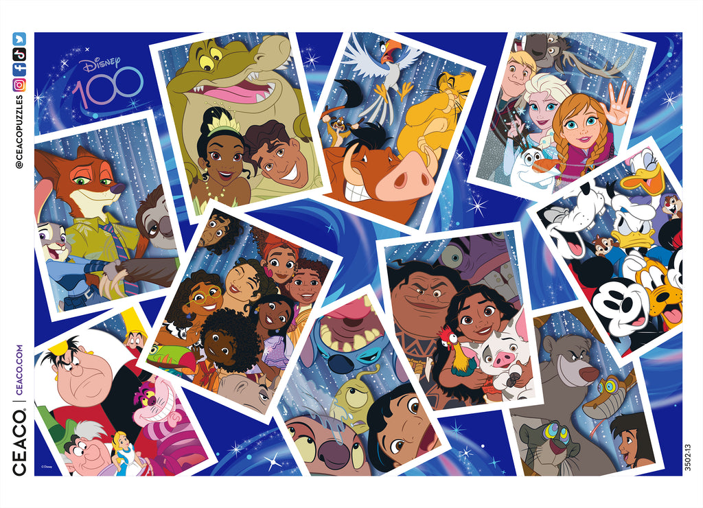 Ceaco - Thomas Kinkade - Disney - 100e collage - Puzzle 2000