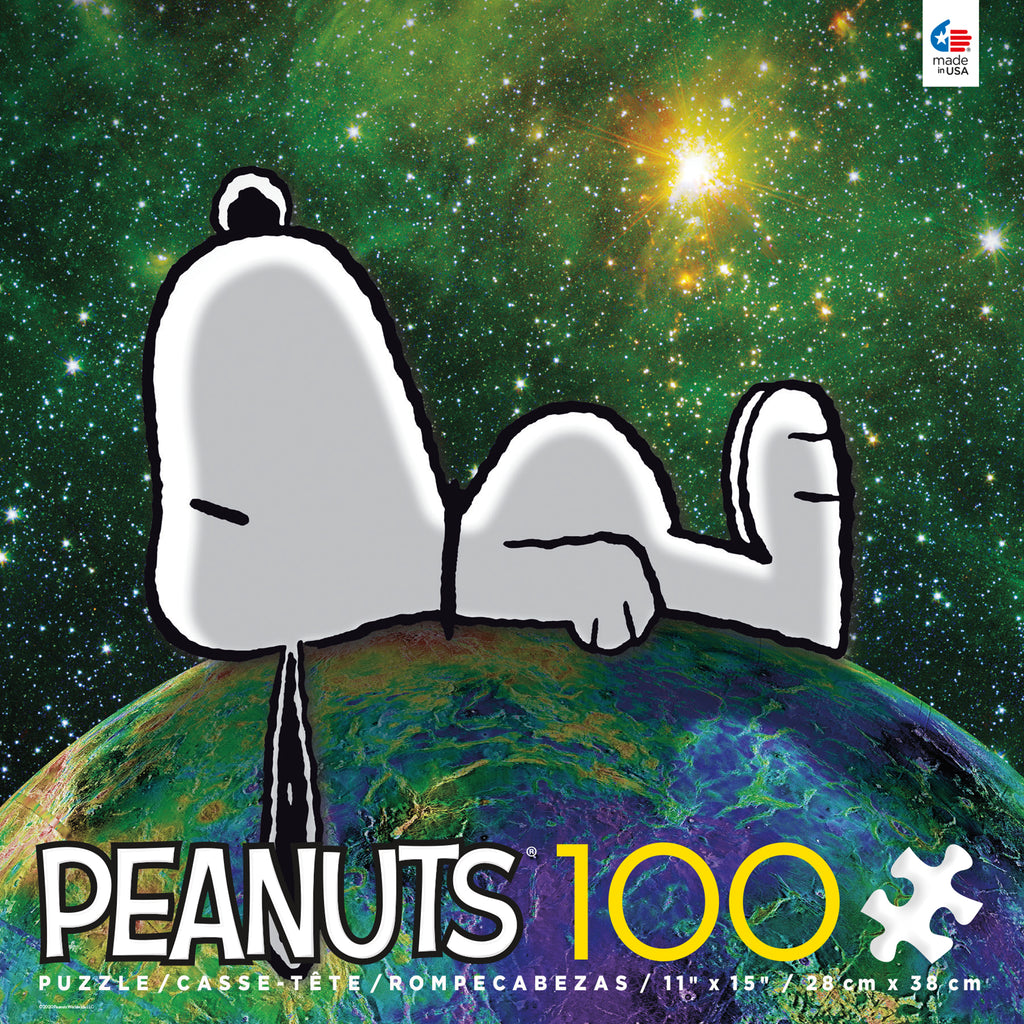 Polinizador Saqueo forma Peanuts - Snoopy on Earth - 100 Piece Puzzle – Ceaco.com