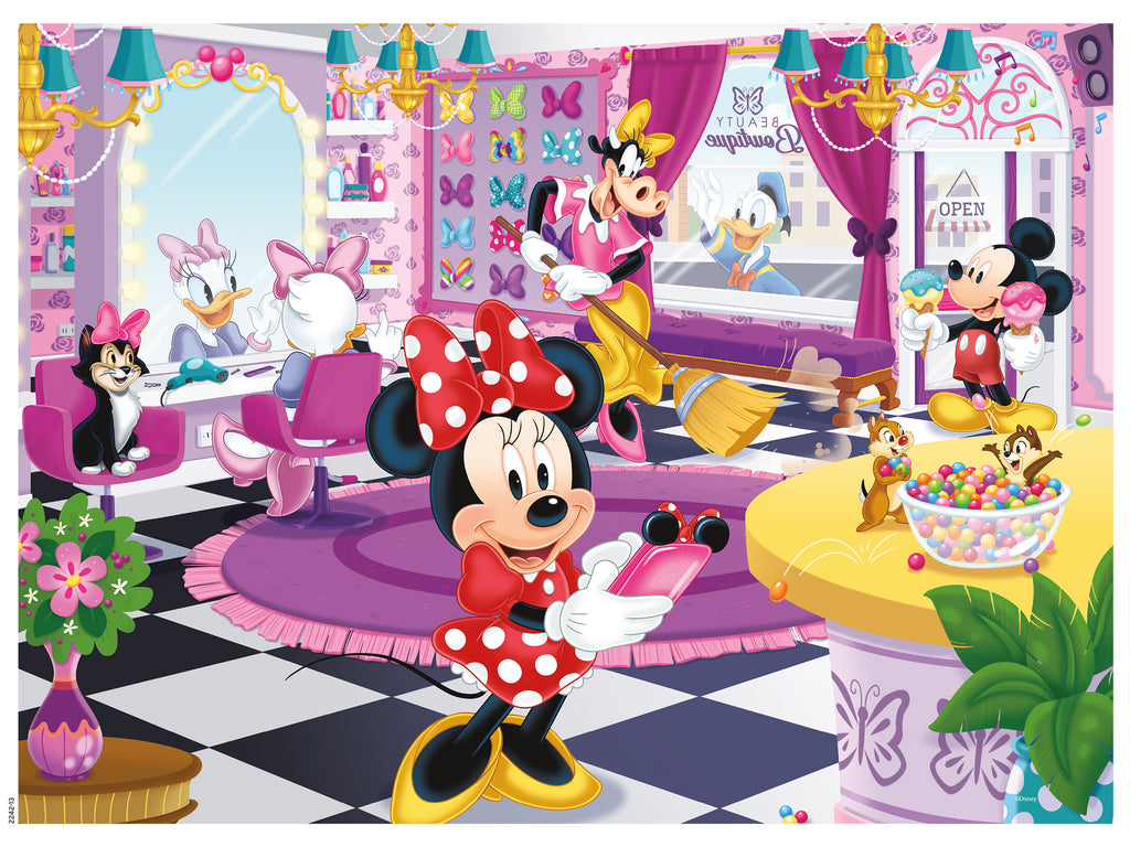 Puzzle - Minnie and Friends 4-in-1, (12, 15, 20, 24 Pieces) - Jigsaw