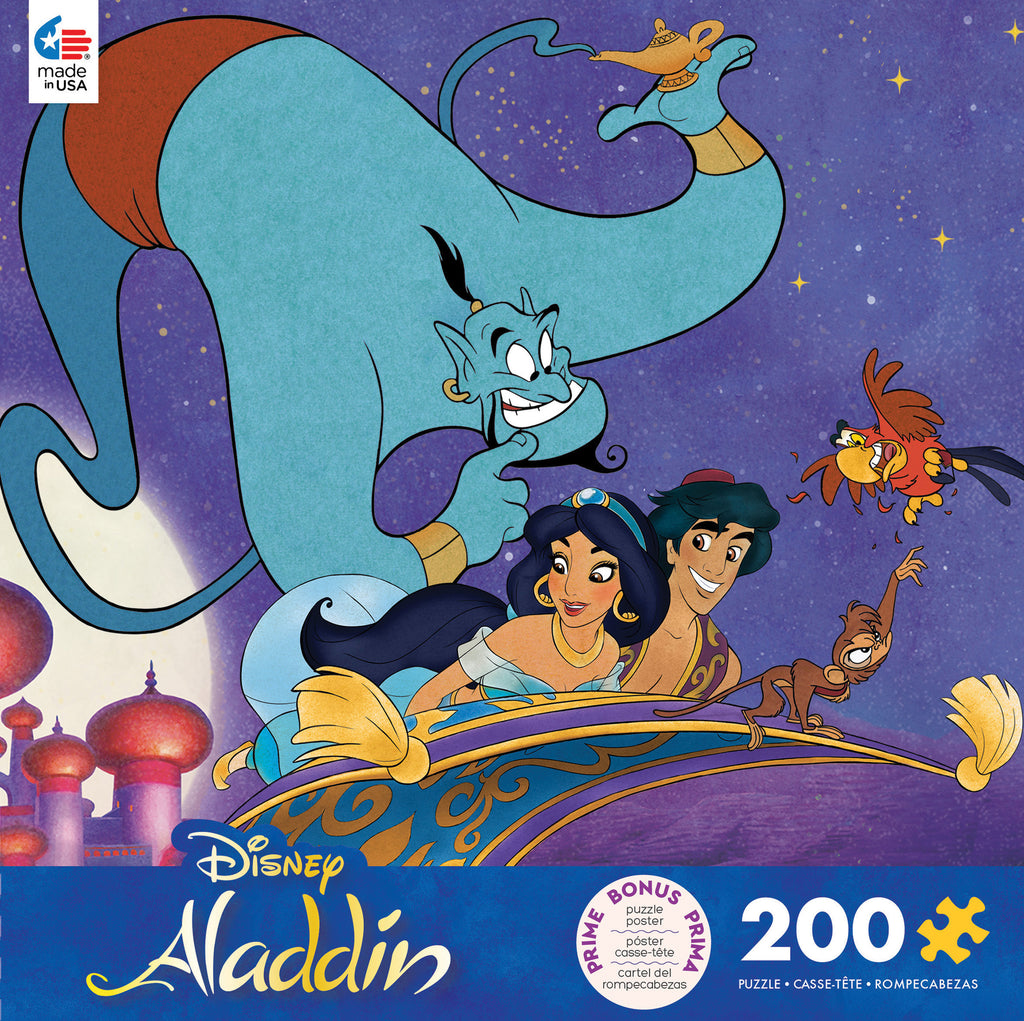 Disney Aladdin - 2000 piece - this was really challenging! All of