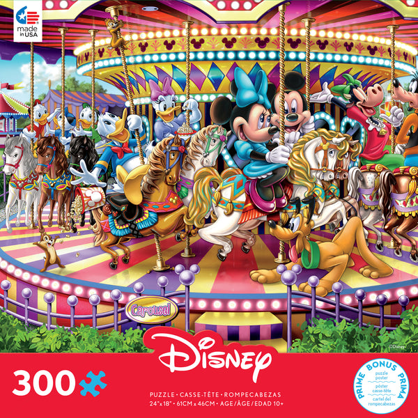 Disney 300 Oversized Pieces - Carousel - 300 Piece Puzzle