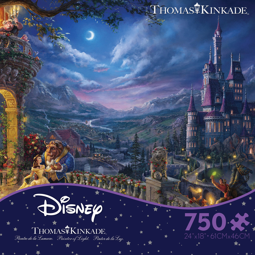 Disney - La Belle et la Bête : Puzzle Castle Collection