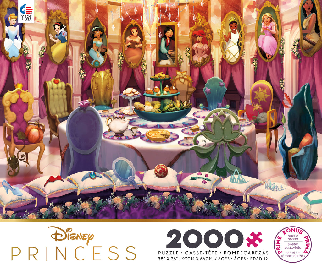 Disney: Princess Castle 2000 Piece Puzzle - Gamescape North