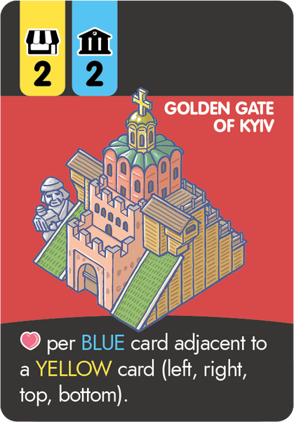 Happy City - Golden Gate of Kyiv - Special Edition Card