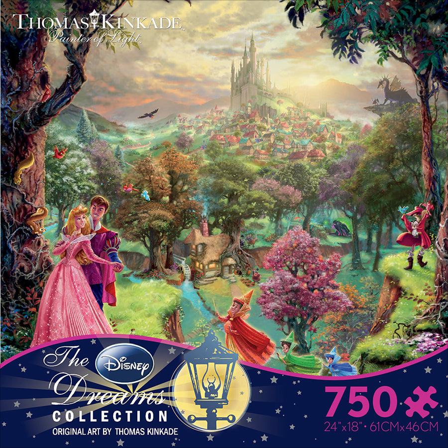  Ceaco - Thomas Kinkade - Disney Dreams Collection - Cinderella  Starlight - 750 Piece Jigsaw Puzzle : Patio, Lawn & Garden