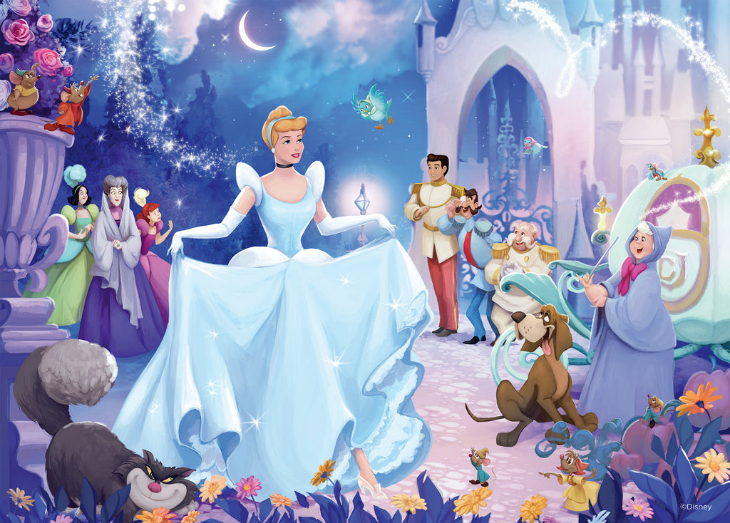 Disney Cinderella A Dream Is A Wish Your Heart Makes Jigsaw Puzzle by Foxx  Ekman - Fine Art America