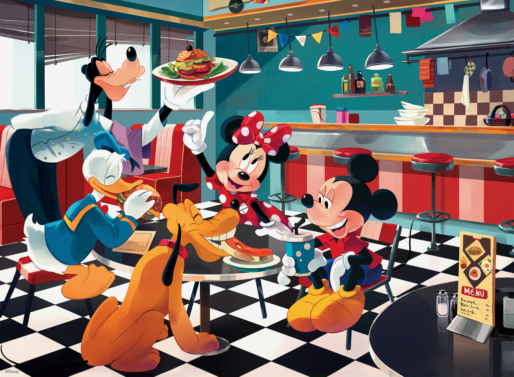  Ceaco - Disney Friends - Hula Stitch - Oversized 200 Piece Jigsaw  Puzzle : Toys & Games