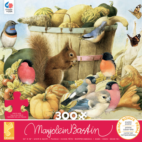 Marjolein Bastin - Squirrel - 300 Piece Puzzle