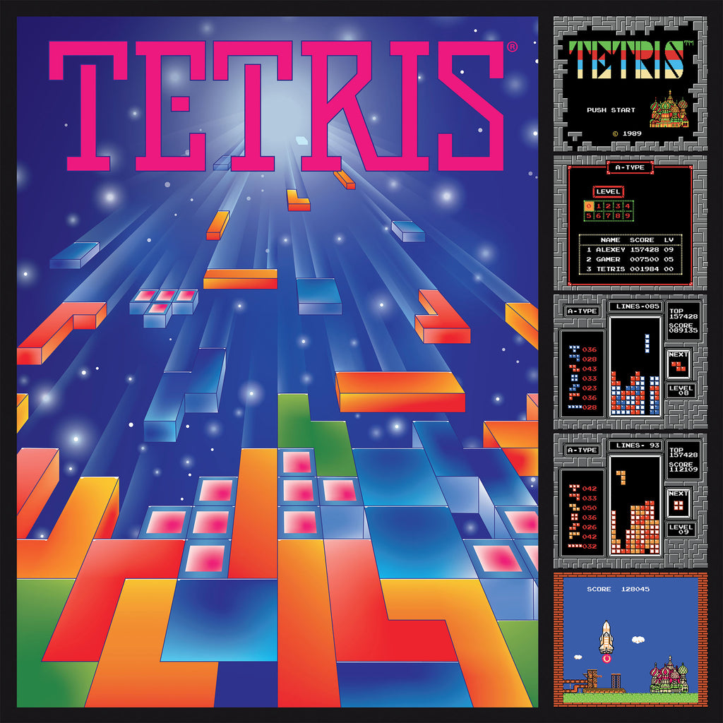 Tetris - Gaming Poster - 750 Piece Puzzle –