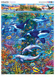 The Living Seas Glow - 750 Piece Glow-in-the-Dark Puzzle