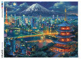 Tokyo Night Glow - 750 Piece Glow-in-the-Dark Puzzle