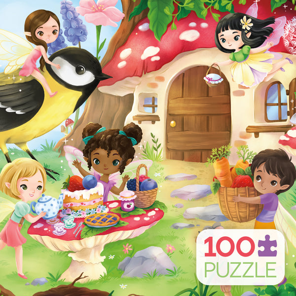 Kids 100 Piece Puzzle - Fairyland - 100 Piece Puzzle