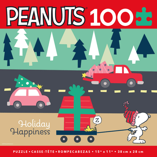 Holiday Peanuts - Festive Fun - 100 Piece Puzzle