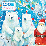 Holiday 100 Piece - Polar Portrait - 100 piece puzzle