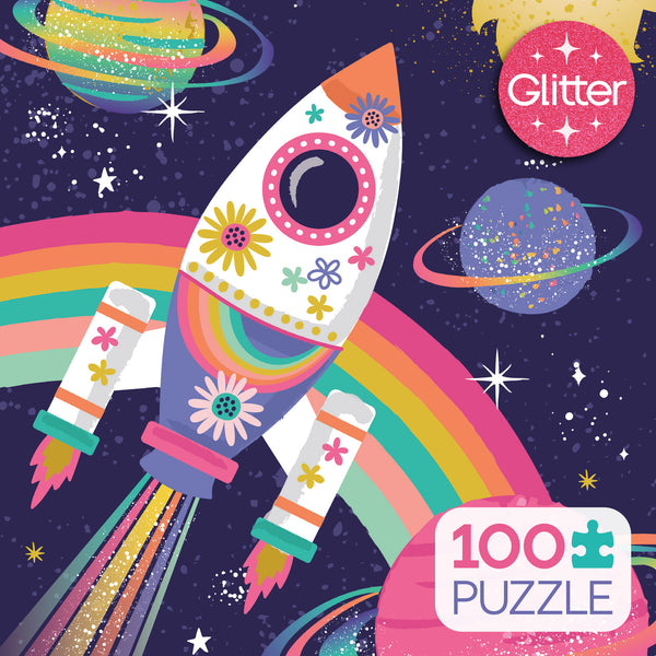 Glitter - Space Dust - 100 Piece Puzzle