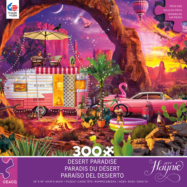 Desert Paradise- 300 Piece Puzzle –