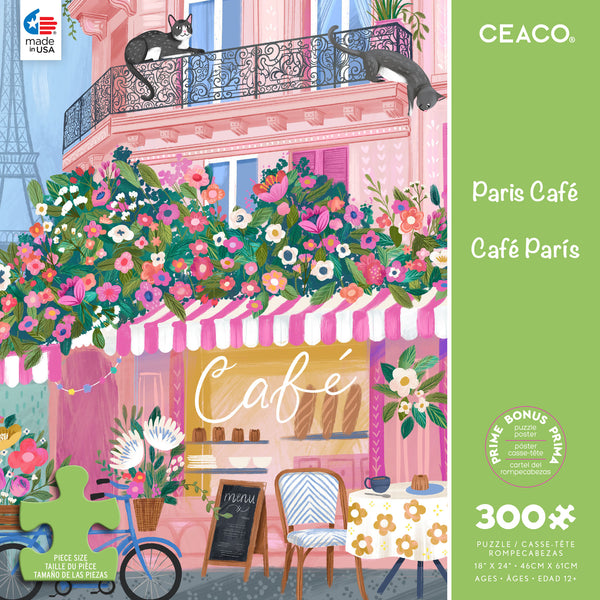 Paris Cafe - 300 Piece Puzzle