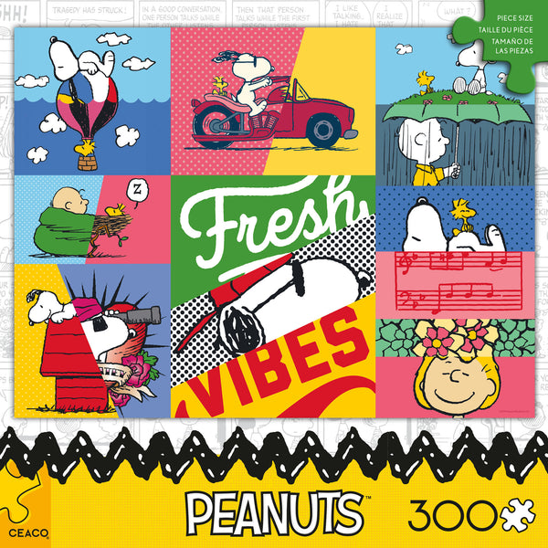 Peanuts Fresh Vibes - 300 Piece Puzzle