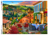 David MacLean - Tuscany Villa at Sunset - 300 Piece Puzzle