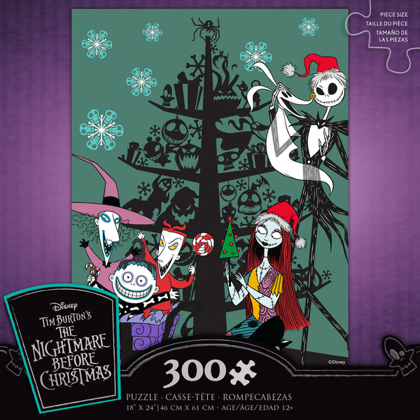 Nightmare Before Christmas - Christmas Tree - 300 Piece Puzzle