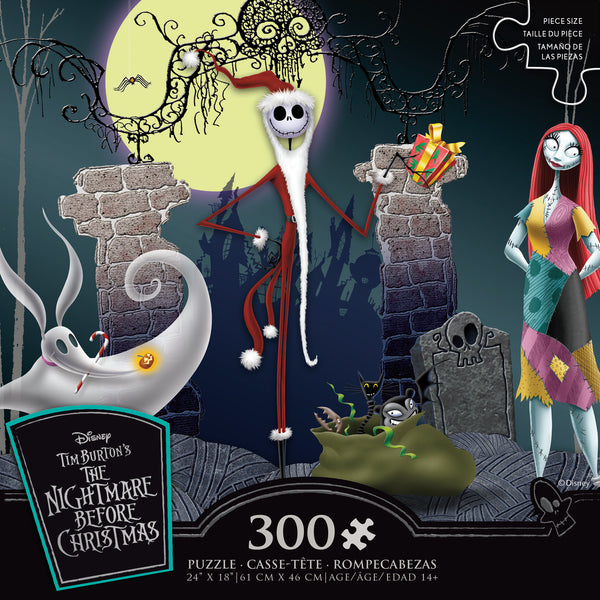 Nightmare Before Christmas - Jack Santa - 300 Piece Puzzle