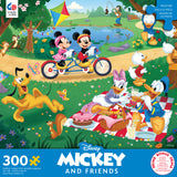 Mickey and Minnie in the Park- 300 Piece Puzzle