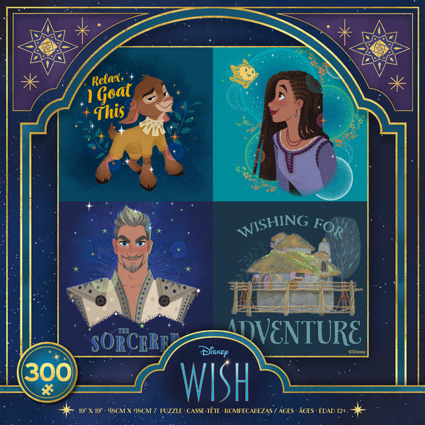 Disney 300 Oversized Pieces - Wish Collage - 300 Piece Puzzle