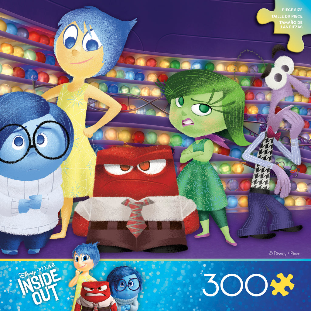 Disney 300 Oversized Pieces - Inside Out Characters- 300 Piece Puzzle ...