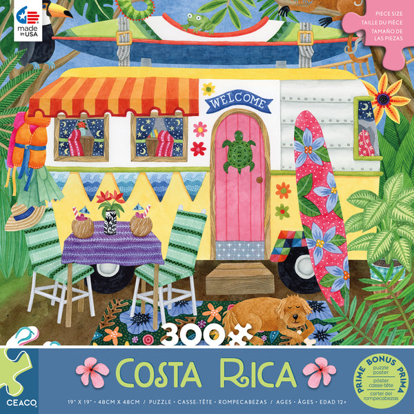 Happy Camper - Costa Rica - 300 Piece Puzzle