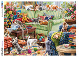 Paws Gone Wild - Kitty Chaos - 500 Piece Puzzle