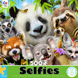 Selfies - Panda and Friends - 500 Piece Puzzle