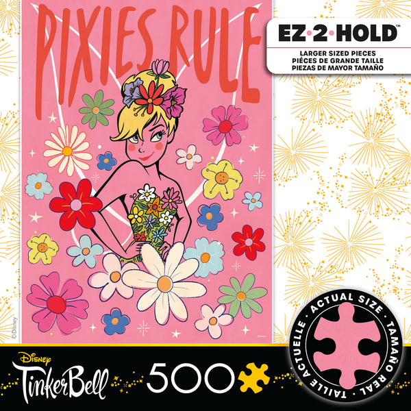 EZ 2 Hold - Pixies Rule- 500 Oversized Piece Puzzle