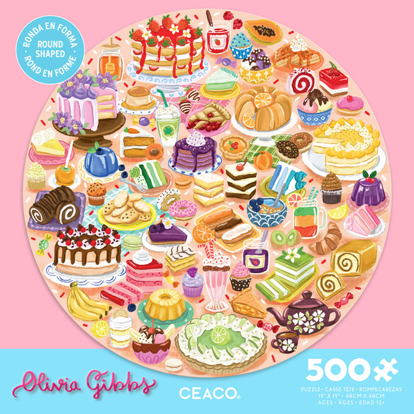 Rainbow Sweets -  500 Piece Puzzle